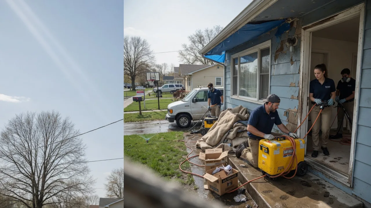 Basement Flood Cleanup in Marked Tree, AR near me